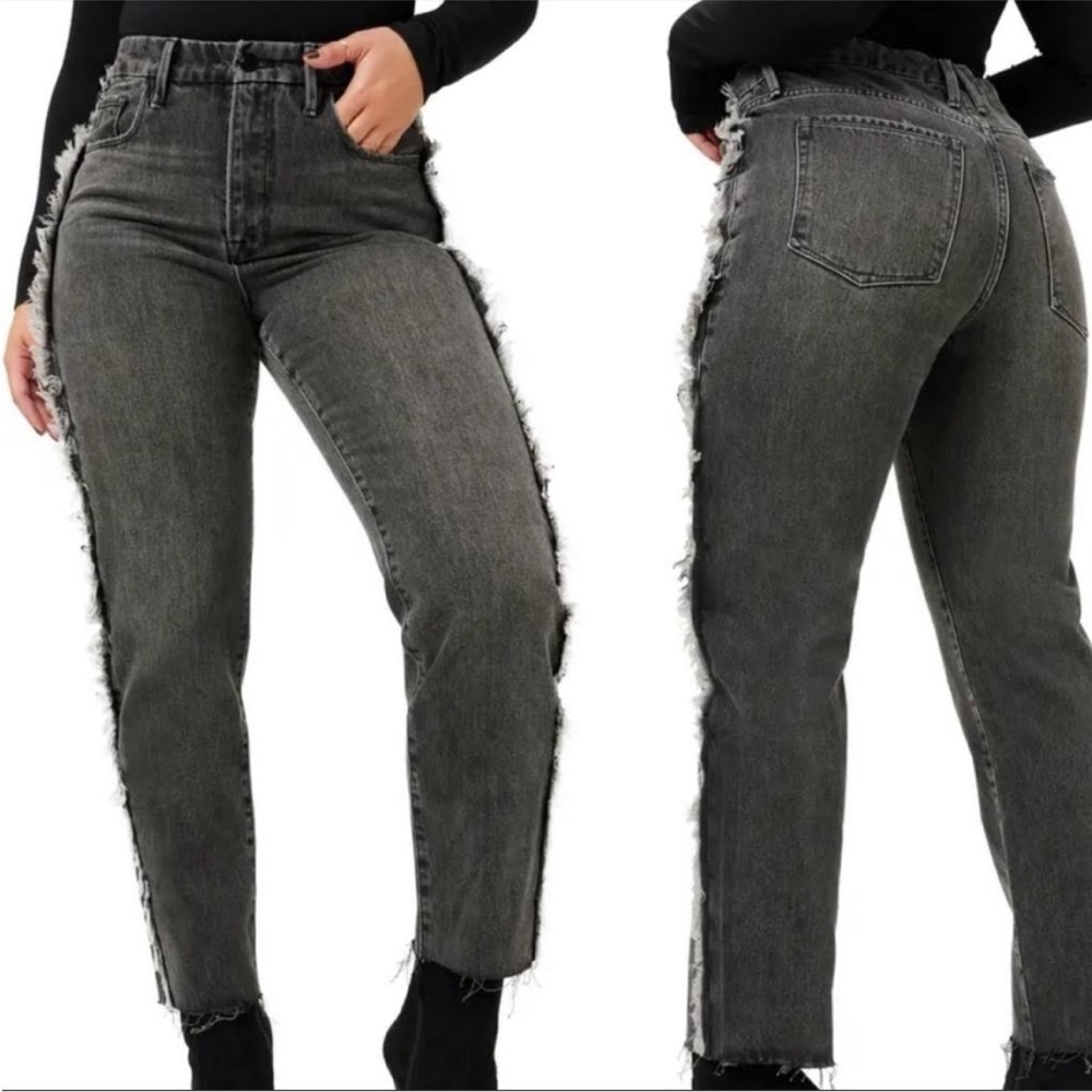NWT Good American Good Boy Jeans (A)